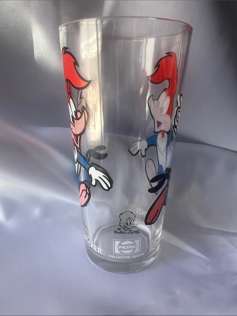 Pepsi Walter Lantz Collect Series Woody Woodpecker Glass - Picture 2 of 6